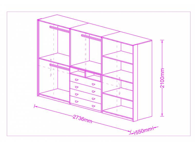 Спален комплект Тетрикс XL - Спални комплекти