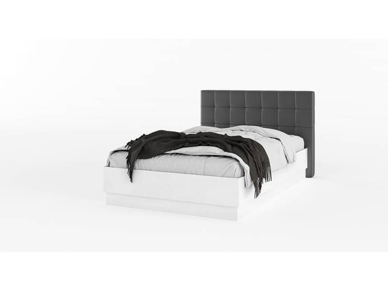 Легло с тапицирана табла със странично отваряне Аляска Модул 9 за матрак 120/200см - Единични легла