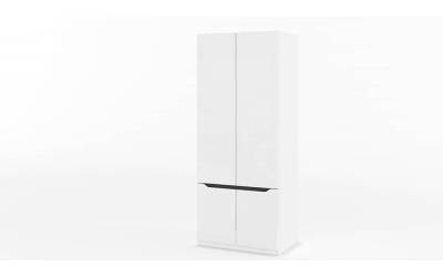 Двукрилен гардероб с рафт и лост Аляска Модул 1