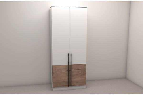 Двукрилен гардероб Калифорния МК2