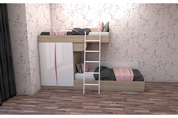 Комплект за детска стая Марти - Конфигурация №9