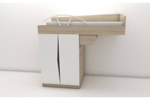 Легло горен етаж с гардероб Марти М21 за матрак 90/200см