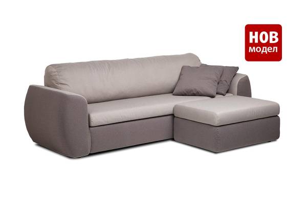 Диван Овал с табуретка