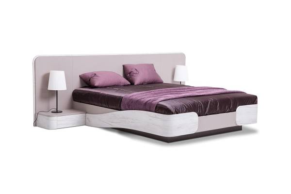 Легло със заоблени ръбове Аура