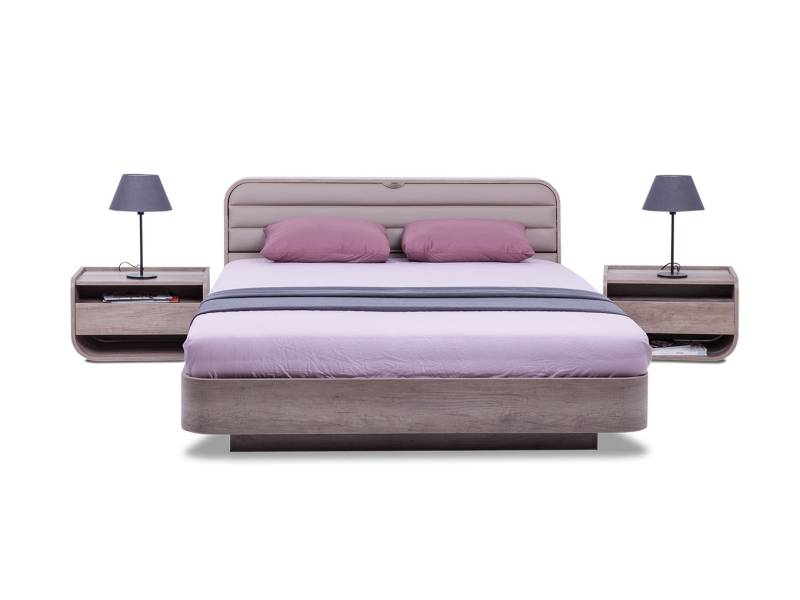 Легло със заоблени ръбове S02 - Двойни легла