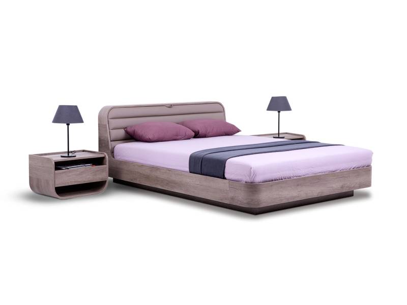 Легло със заоблени ръбове S02 - Двойни легла