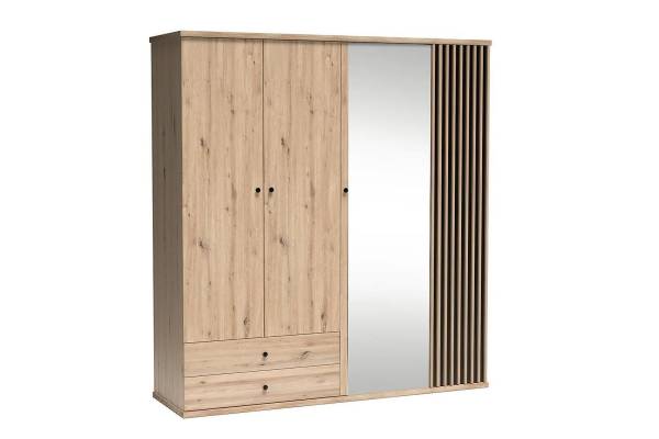 Четирикрилен гардероб Cali C-24