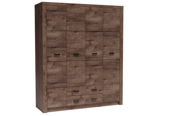 Четирикрилен гардероб Indianapolis I-18