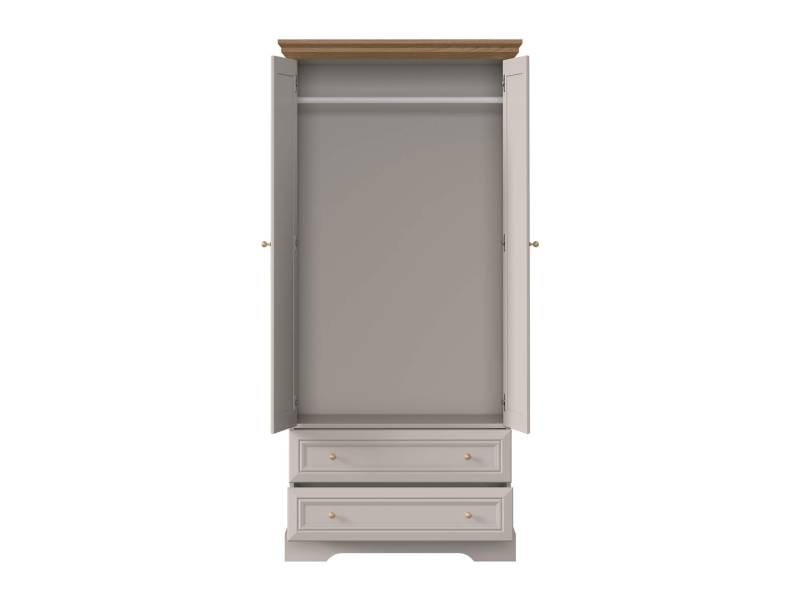 Двукрилен гардероб Kora Plus KS1 - Модулна секция Kora Plus