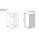 Двукрилен гардероб LINKaStyle LS-11 - Двукрилни гардероби Двукрилен гардероб LINKaStyle LS-11 - Двукрилни гардероби