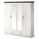 Четирикрилен гардероб Lavenda 4D1S с огледала - Четирикрилни гардероби