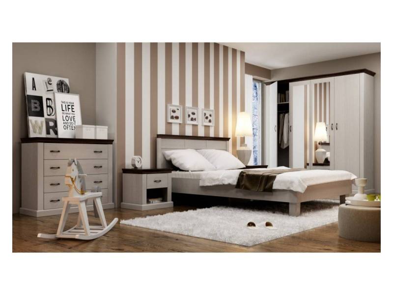 Четирикрилен гардероб Lavenda 4D1S с огледала - Четирикрилни гардероби