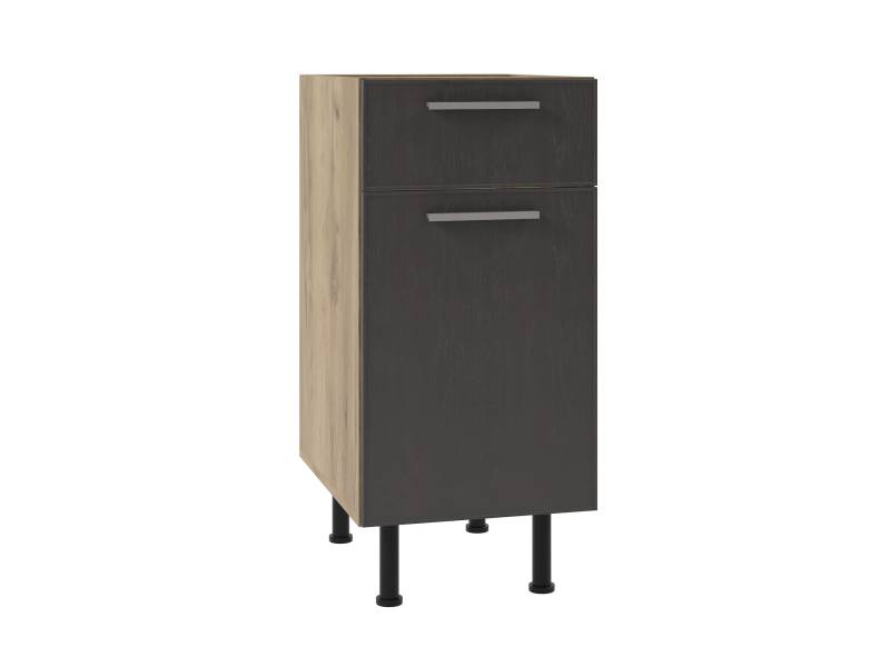 Долен кухненски шкаф Sky Loft T1 H 40/87 Blumotion с 1 чекмедже и 1 врата - Модулна кухня Sky Loft