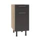 Долен кухненски шкаф Sky Loft T1 H 40/87 Blumotion с 1 чекмедже и 1 врата - Модулна кухня Sky Loft
