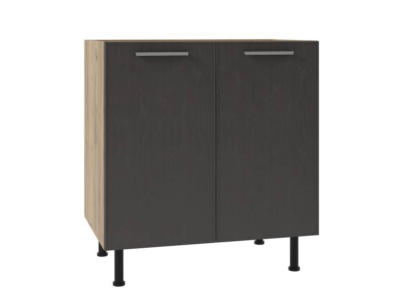 Долен кухненски шкаф Sky Loft H 80/87 с две врати - Модулна кухня Sky Loft
