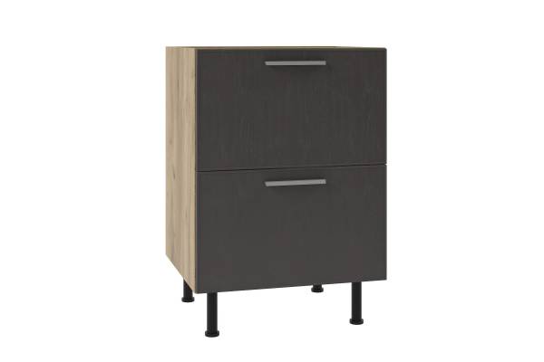 Долен кухненски шкаф Sky Loft T2 H 60/87 Blumotion с 2 чекмеджета