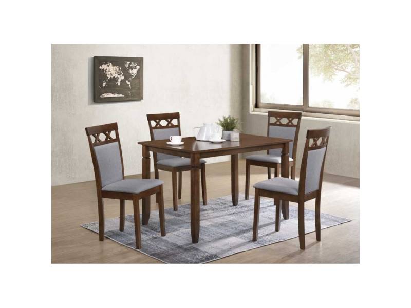 Трапезна маса с 4 стола Андрес - Комплект маса със столове