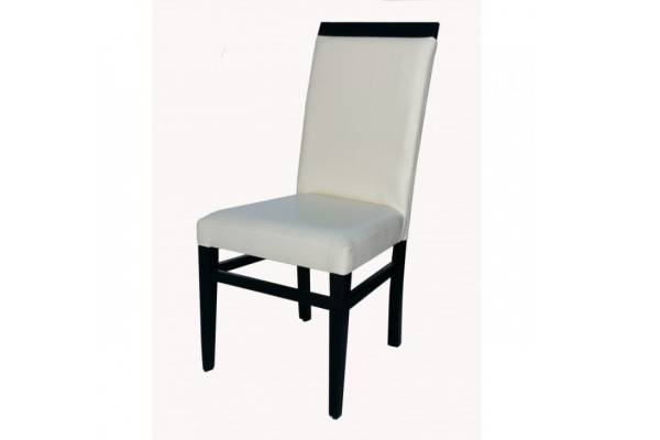 Трапезен стол Lux - венге и крем