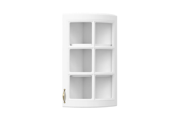 Горен кухненски шкаф Michelle заоблен витрина В30