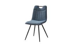 Трапезен стол K334 - Сив/Черен