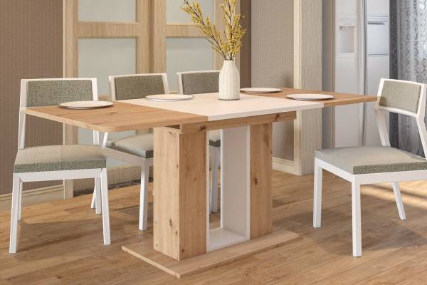 Разтегателна трапезна маса Twins