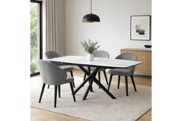 Разтегателна трапезна маса Katrin