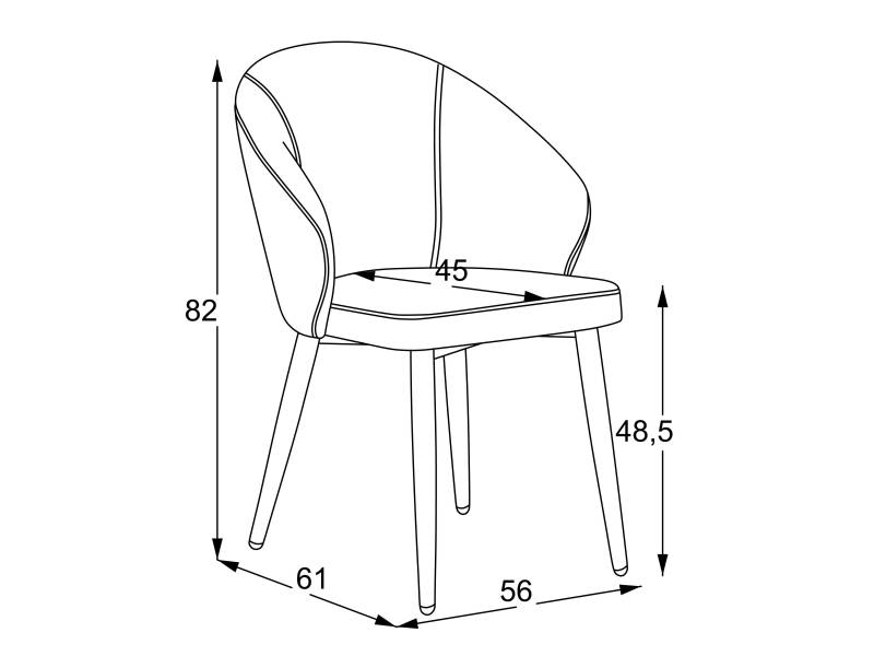 Трапезен стол Patya - Трапезни столове