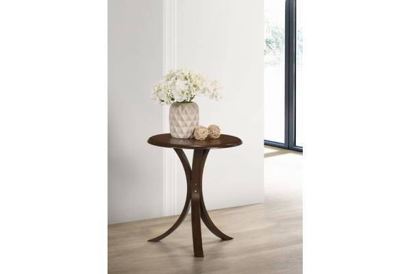 Комкплект две кръгли помощни маси от масив Teresa