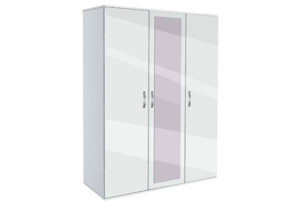 Трикрилен гардероб Ава 31 с огледало