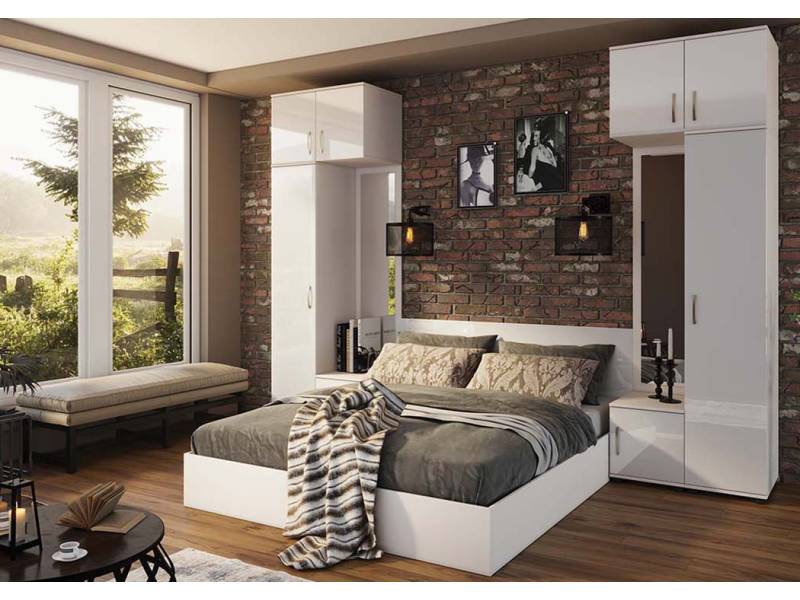 Спален комплект Анабел - Модулна система за спалня Ава