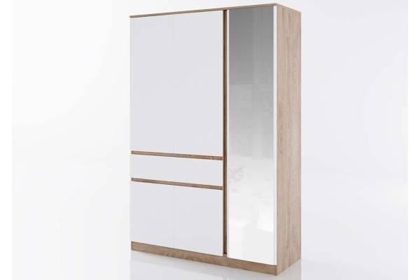 Трикрилен гардероб Класик Модул 933