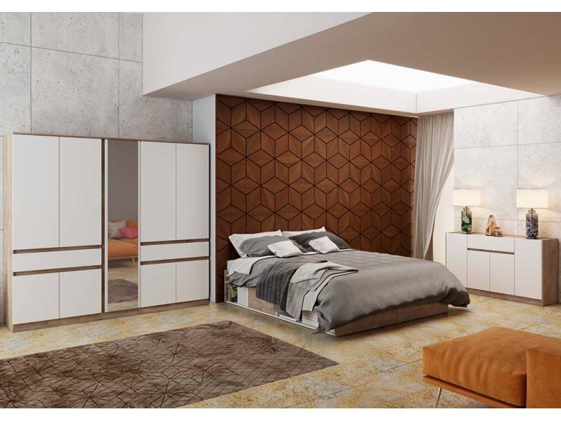 Спален комплект Класик Композиция 963 - Модулна система за спалня Класик