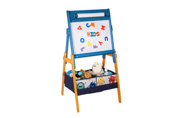 Детска дървена дъска с магнити на стойка Ghost TF6057