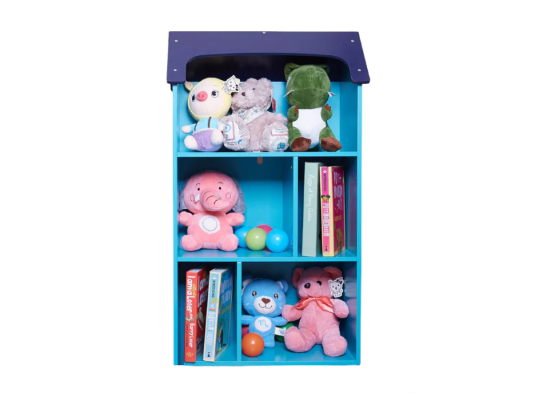 Детска дървена етажерка Къщичка Universe TF5865 - Детски мебели