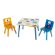 Комплект маса с две столчета от дърво Ghosts TF6051 - Детски мебели