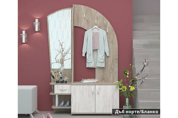 Антре Боряна - Дъб норте/Бланко