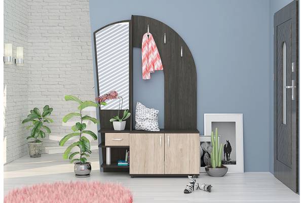 Антре Боряна - Дъб карбон/Рокфорд лайт