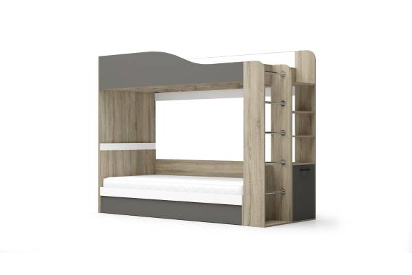 Двуетажно легло Крис М1 за матраци 90/200см