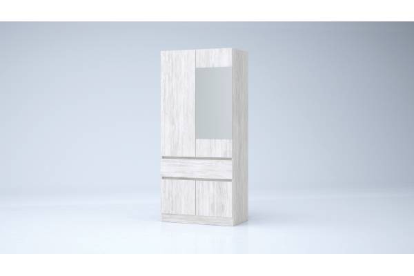 Двукрилен гардероб Лео 2