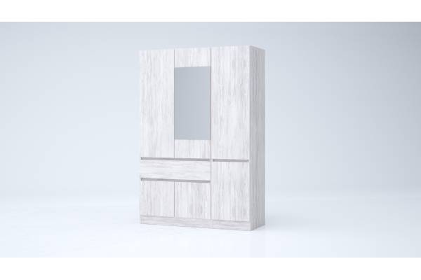 Трикрилен гардероб Лео 3