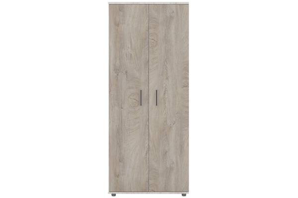 Двукрилен гардероб Вива М2 - Дъб бланко/Дъб норте