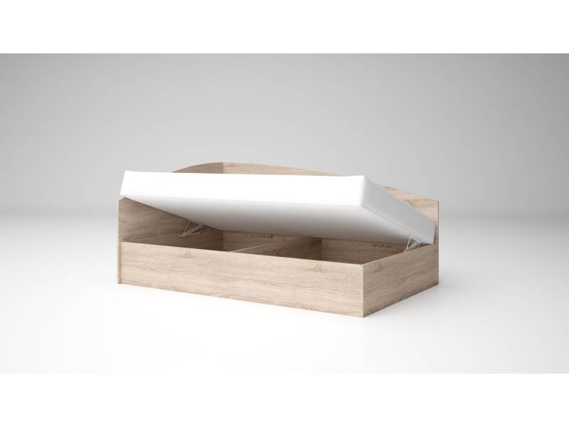 Легло Лео 4 за матрак 120/190см с повдигащ механизъм - Единични легла