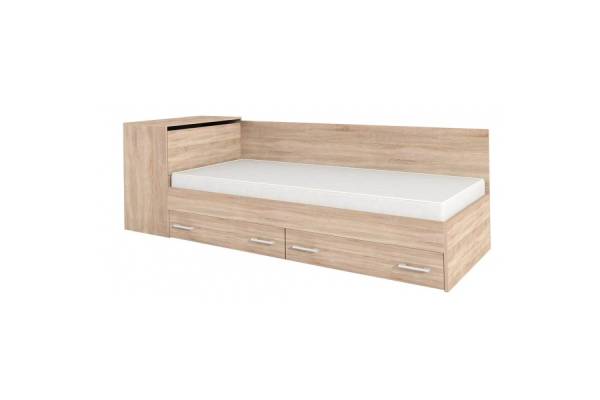 Легло с чекмеджета и ракла Анди за матрак 82/190см