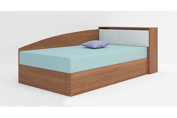 Легло Лена М2 - Орех класик/Лино бланко