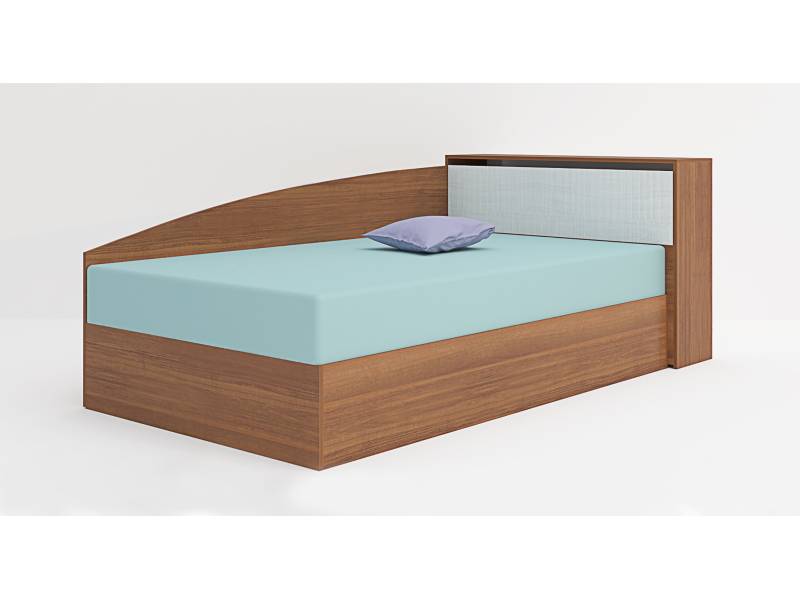 Спален комплект Лена Конфигурация 2 - Орех класик/Лино бланко - Модулна система за спалня Лена