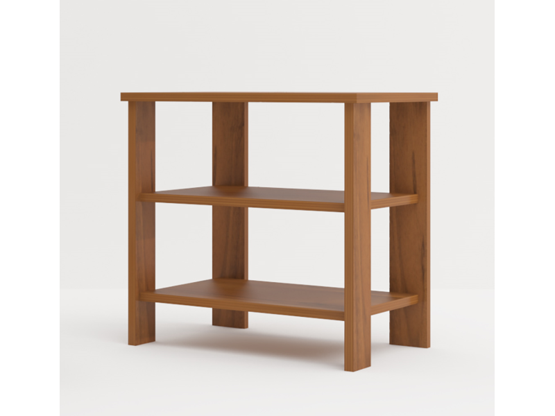 Спален комплект Лена Конфигурация 1 - Орех класик/Лино бланко - Двойни легла