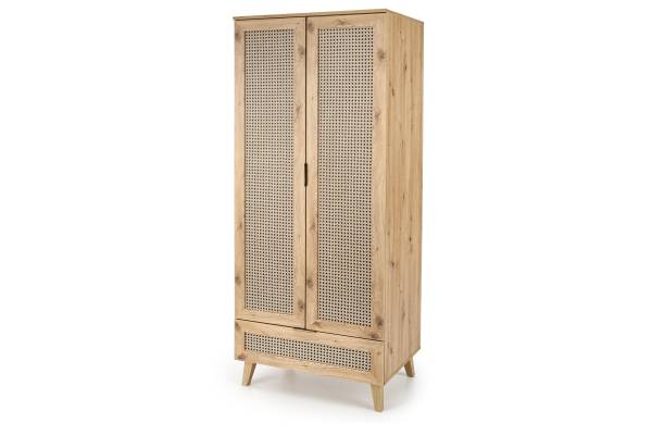 Двукрилен гардероб Borneo S-1