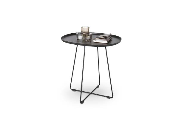 Холна маса Tina - черен цвят