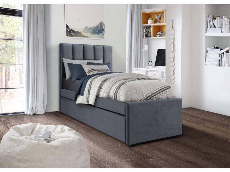 Тапицирано легло Russo 90 - Тапицирани спални и легла