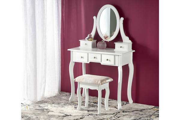 Тоалетка Sara с табуретка